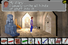 screenshot from the game the last seal.